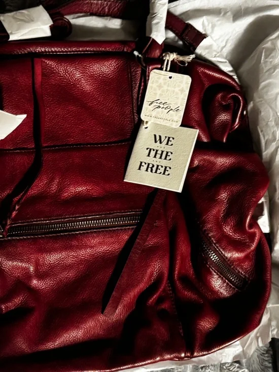 Free People Emerson Tote - Red Rock Color, from the We the People Line. - Picture 7 of 8